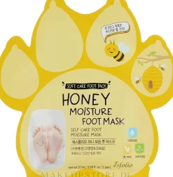 Fußmaske mit Honigextrakt