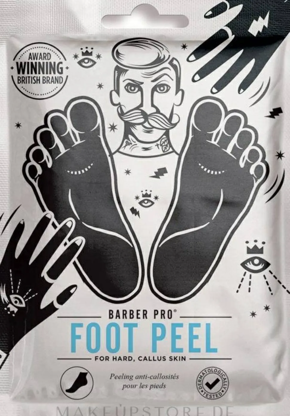 Fußpeeling-Maske