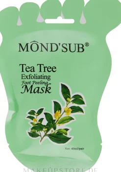 Fußpeeling-Maske mit Teebaumextrakt