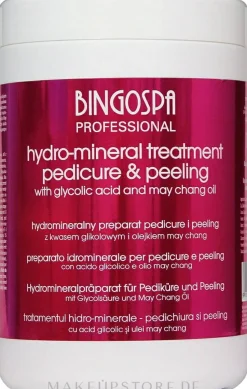 Fußpeeling mit Glykolsäure und Hydro-Mineralien