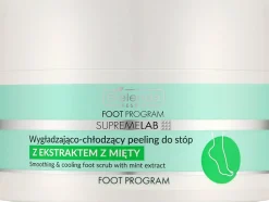 Fußpeeling mit weichmachender und kühlender Wirkung und Minzextrakt