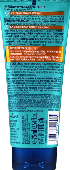 Fußsalbe mit Propolis für rissige Haut