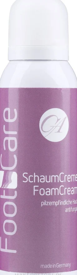 Fußschaum-Creme für pilzempfindliche Haut