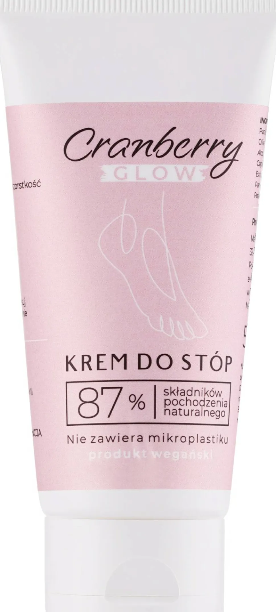 Fuß- und Fersencreme mit Moosbeerextrakt