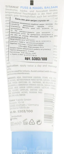 Fuß- und Nagelbalsam
