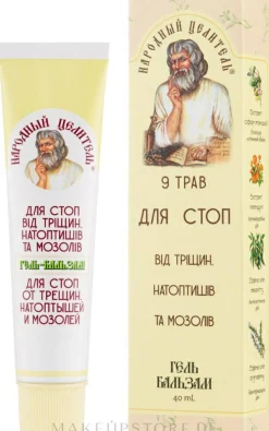 Gel-Balsam für rissige Fersen