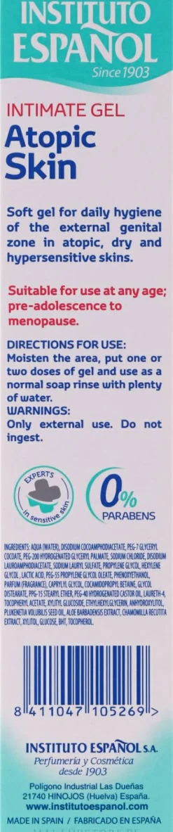 Gel für die Intimhygiene