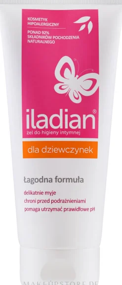 Gel für die Intimhygiene für Mädchen