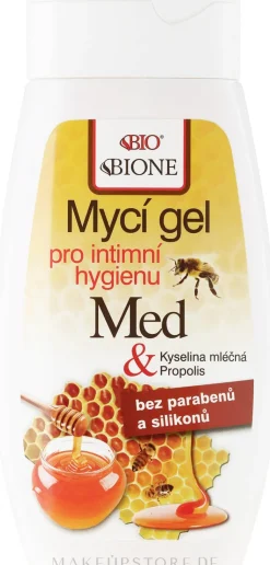 Gel für die Intimhygiene mit Honig und Coenzym Q10