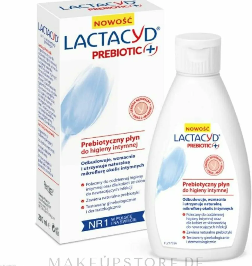 Gel für die Intimhygiene mit Präbiotika