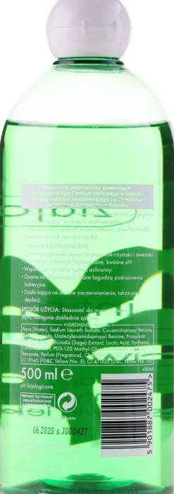 Gel für die Intimhygiene mit Salbei