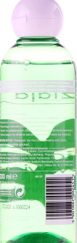 Gel für die Intimhygiene mit Salbei