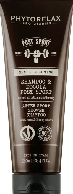 Gel-Shampoo für Männer nach dem Sport