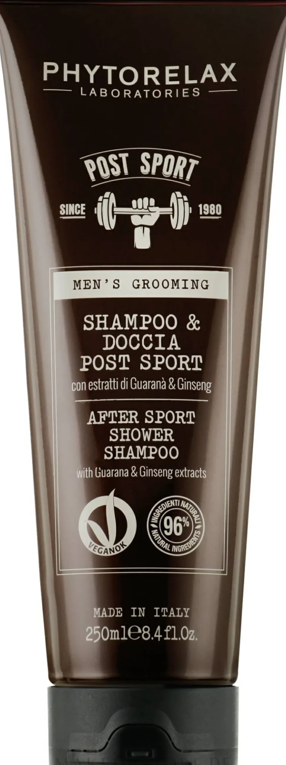 Gel-Shampoo für Männer nach dem Sport