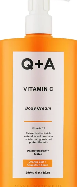 Gesichtscreme mit Vitamin C