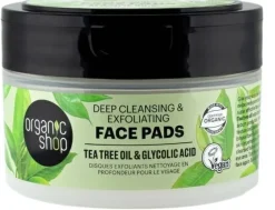 Gesichtsreinigungs- und Peeling-Pads