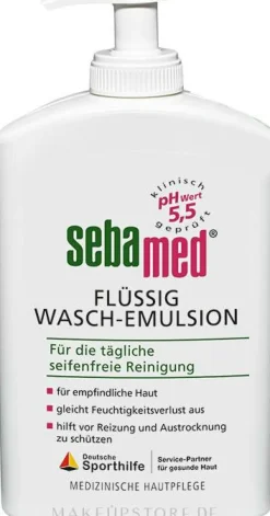 Gesichts- und Körperreinigungslotion für empfindliche Haut mit Olive