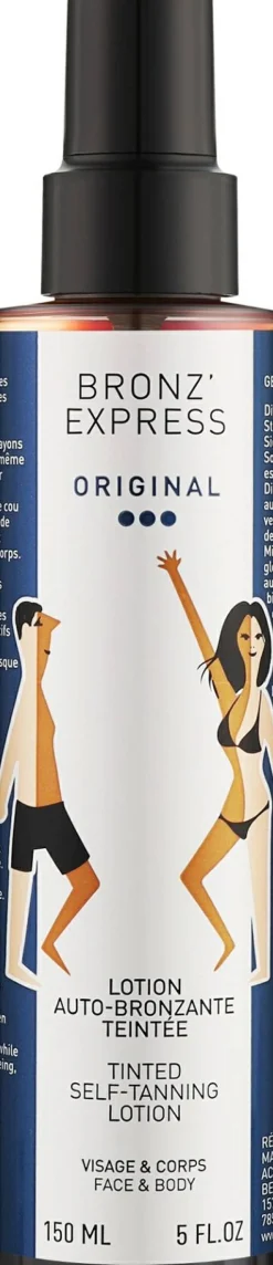 Getönte Selbstbräunungslotion für Gesicht und Körper