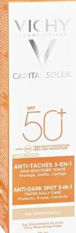 Getönte Sonnen-Pflege Anti-Pigmentflecken SPF 50