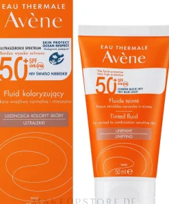Getöntes Sonnenschutzfluid SPF 50+