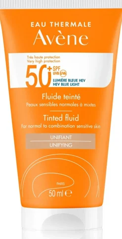 Getöntes Sonnenschutzfluid SPF 50+