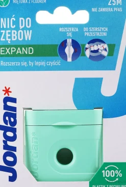 Gewachste Zahnseide mit Minzgeschmack und Fluorid 25 m