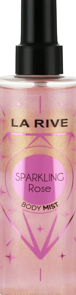 Glitzerndes Körperspray