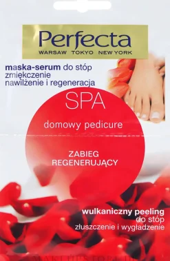 Glättende Fußmaske und vulkanisches Fußpeeling
