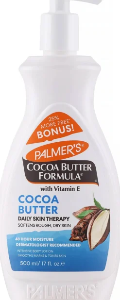 Glättende Körperlotion mit Kakaobutter und Vitamin E
