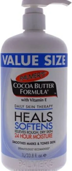 Glättende Körperlotion mit Kakaobutter und Vitamin E
