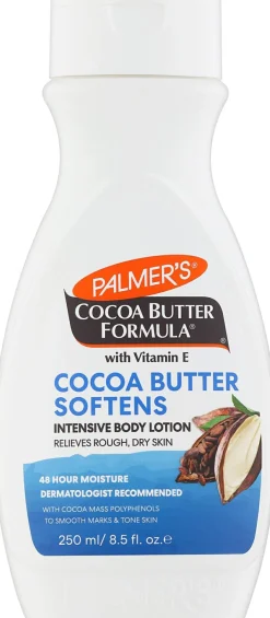 Glättende Körperlotion mit Kakaobutter und Vitamin E