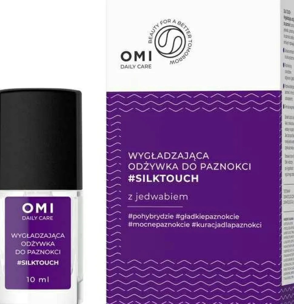 Glättender Nagelpflegespülung mit Seide