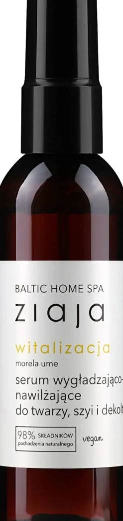 Glättendes und feuchtigkeitsspendendes Serum für Gesicht, Hals und Dekolleté