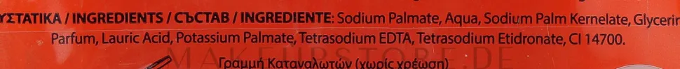 Glycerinseife mit Frucht- und Beerenduft