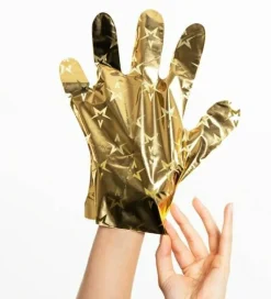 Goldene Handmaske