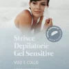 Haarentfernungsstreifen für das Gesicht