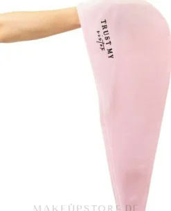 Haarturban aus Baumwolle rosa