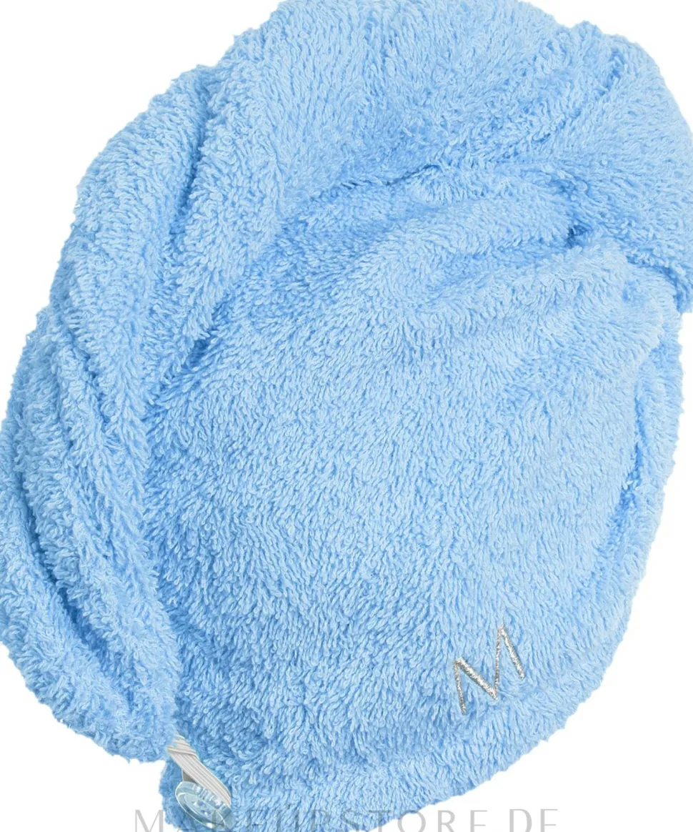 Haarturban blau