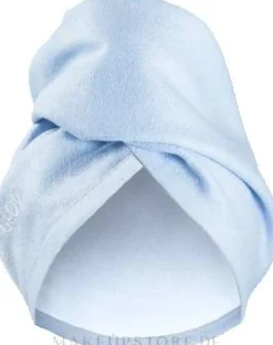 Haarturban hellblau
