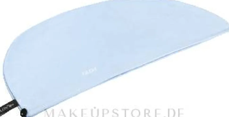 Haarturban hellblau