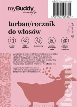 Haarturban rosa