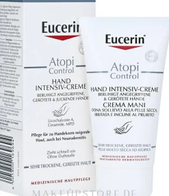 Handcreme für angegriffene, trockene, spröde Haut
