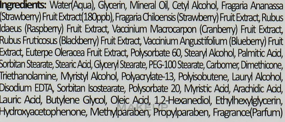 Handcreme mit Erdbeerextrakt