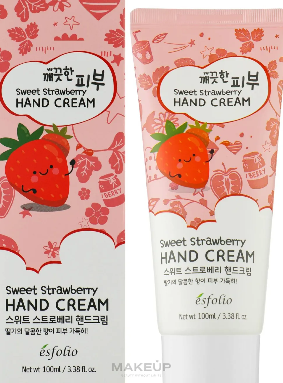Handcreme mit Erdbeerextrakt