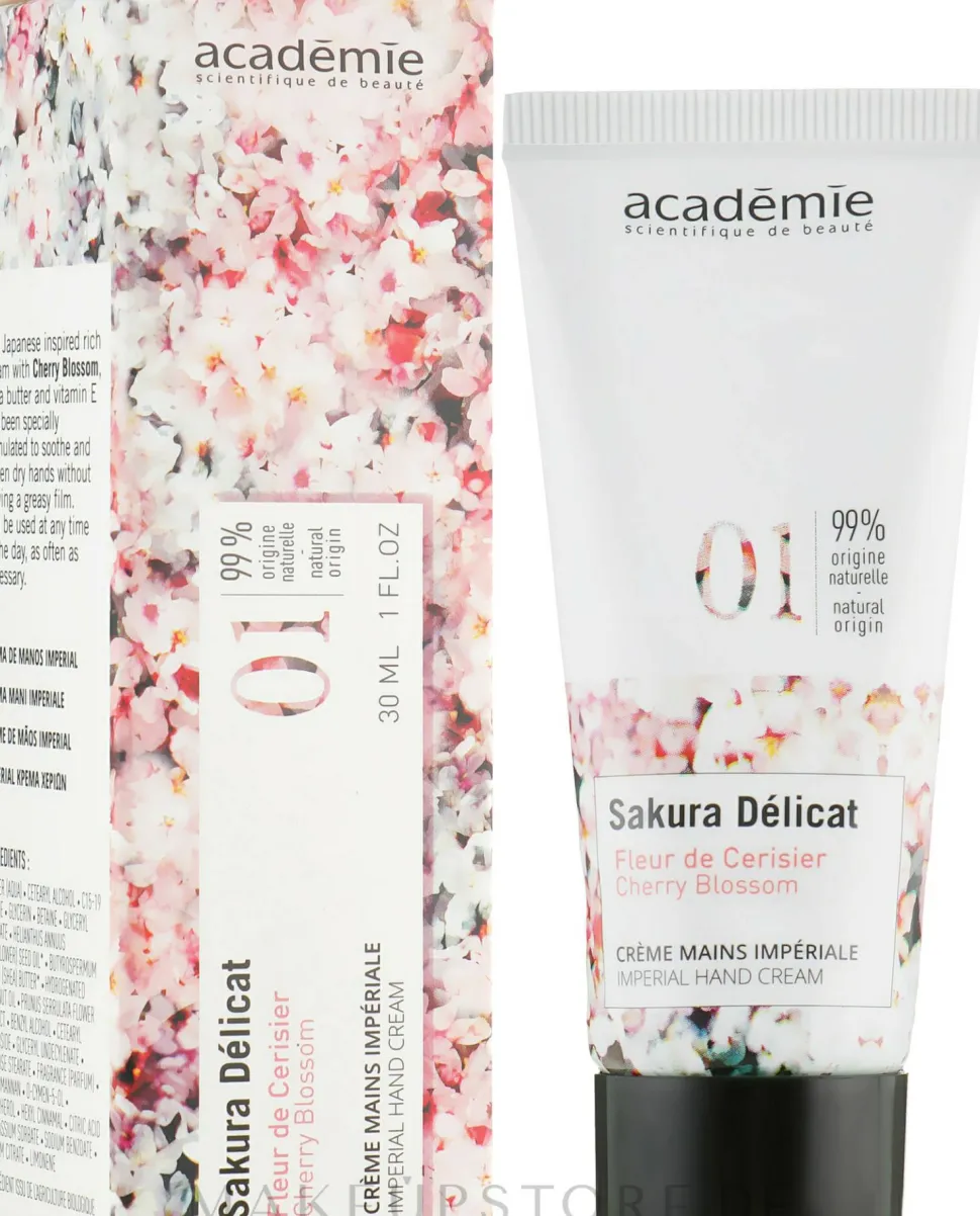 Handcreme mit Kirschblüte