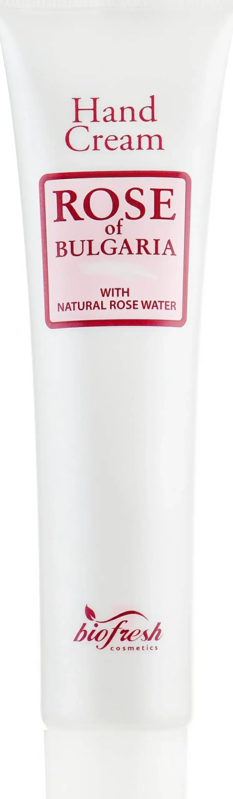 Handcreme mit natürlichem Rosenwasser