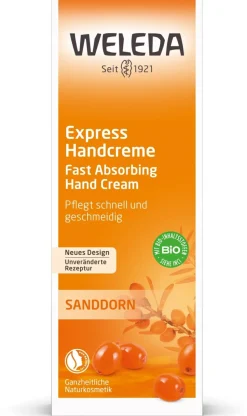 Handcreme mit Sanddorn