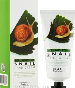 Handcreme mit Schneckenschleimextrakt