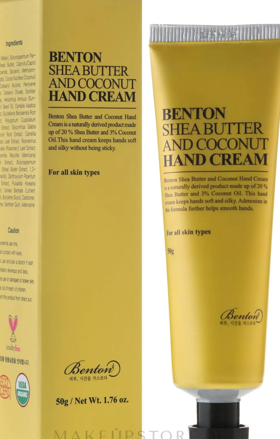 Handcreme mit Sheabutter und Kokosöl