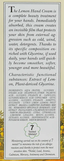 Handcreme Zitrone